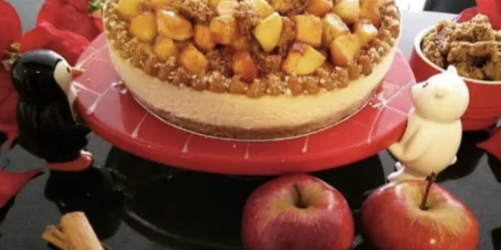 Cheesecake de navidad